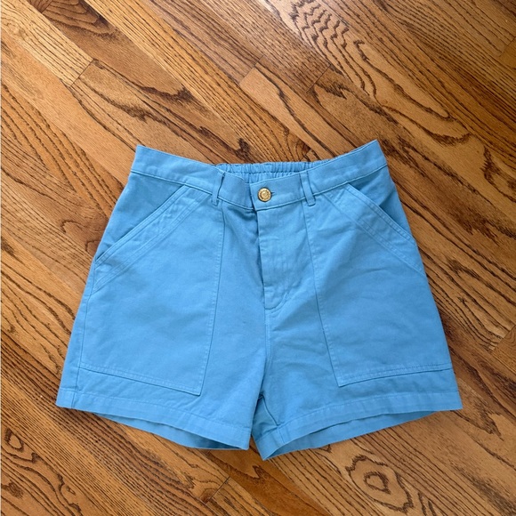 Big Bud Press Baby Blue Work Shorts - Picture 1 of 5
